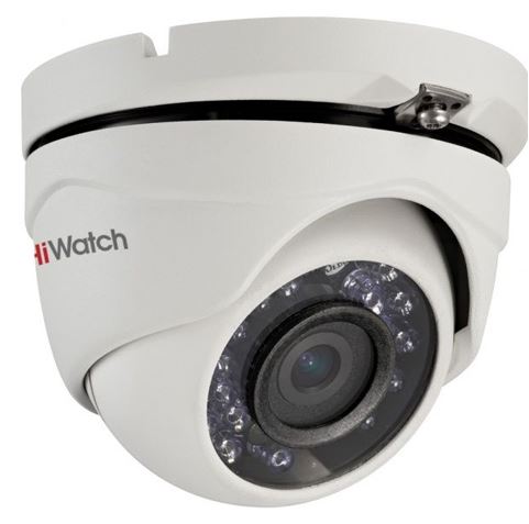 1MP kültéri HDTVI IR dome, 2.8mm, HiWatch DS-T103